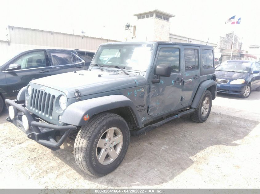 2015 JEEP WRANGLER UNLIMITED SPORT 1C4BJWDG1FL570368