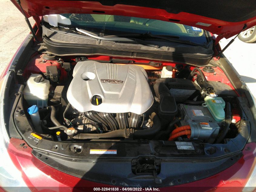 2013 HYUNDAI SONATA HYBRID LIMITED W KMHEC4A43DA068231