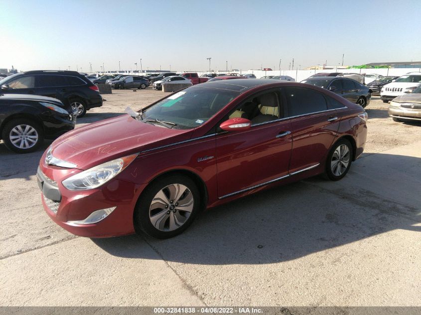 2013 HYUNDAI SONATA HYBRID LIMITED W KMHEC4A43DA068231
