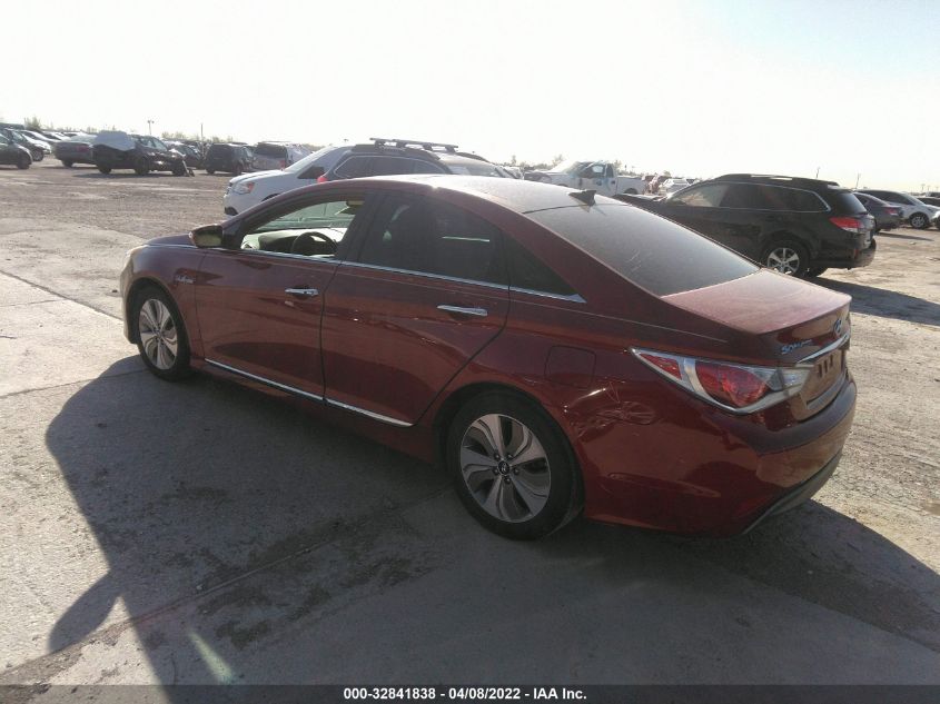 2013 HYUNDAI SONATA HYBRID LIMITED W KMHEC4A43DA068231