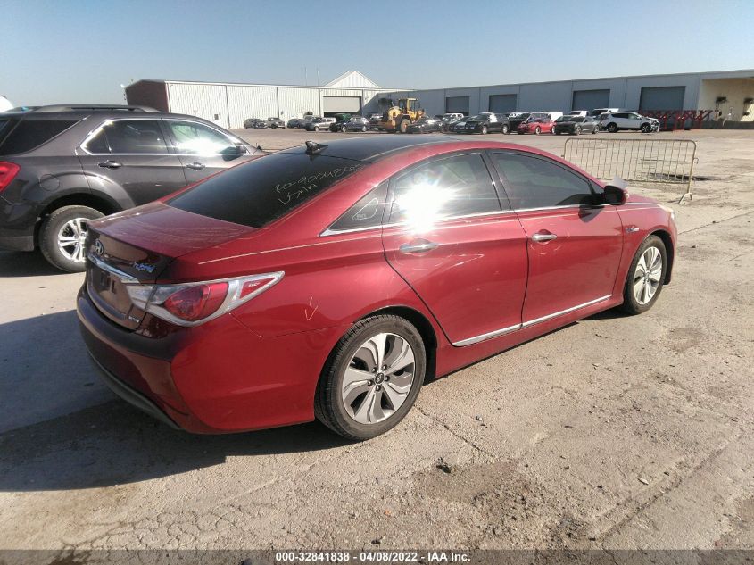 2013 HYUNDAI SONATA HYBRID LIMITED W KMHEC4A43DA068231