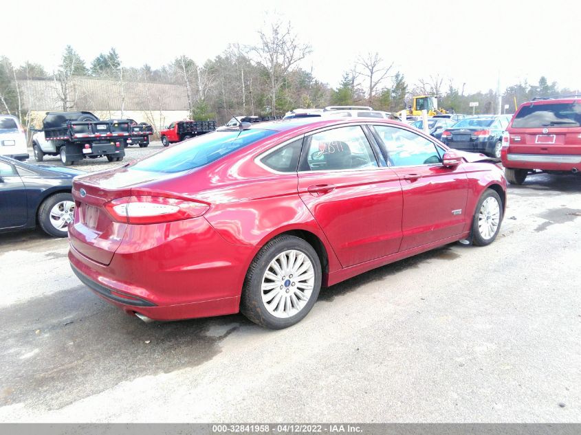 2016 FORD FUSION ENERGI SE LUXURY 3FA6P0PU1GR401751