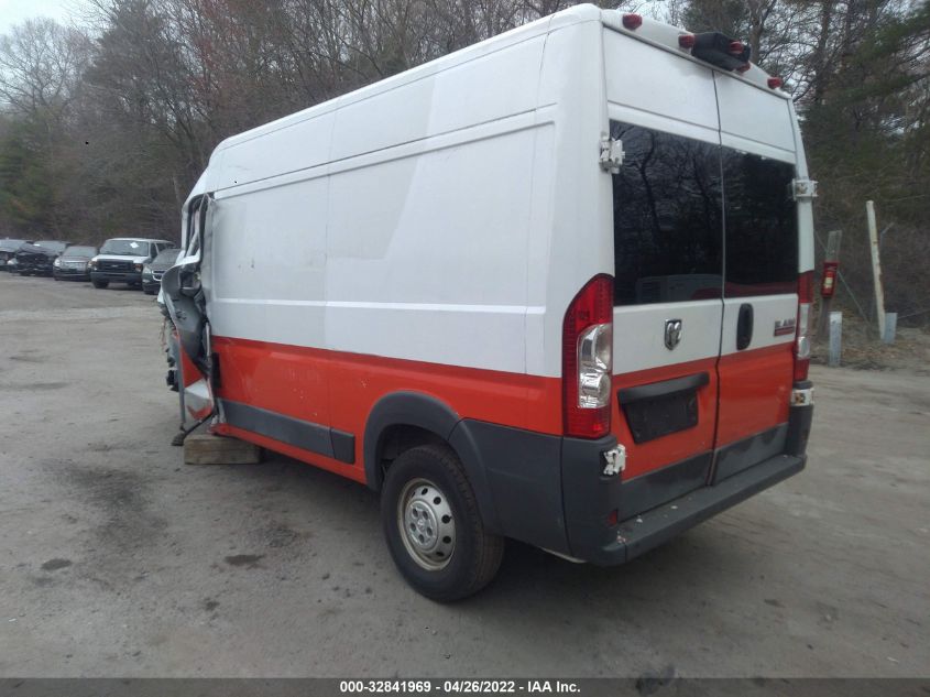 2016 RAM PROMASTER CARGO VAN 3C6TRVCGXGE125606