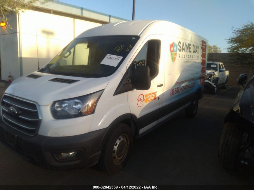 2020 FORD TRANSIT CARGO VAN 1FTBR1C84LKA40029