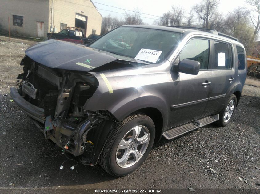 2014 HONDA PILOT EXL 5FNYF4H52EB005959