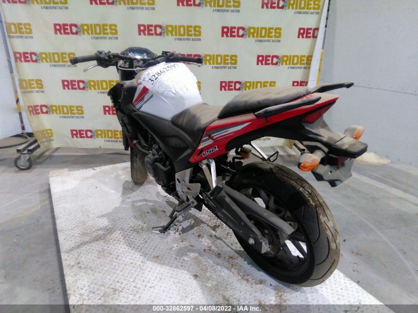 2015 HONDA CB500 F MLHPC4563F5200468