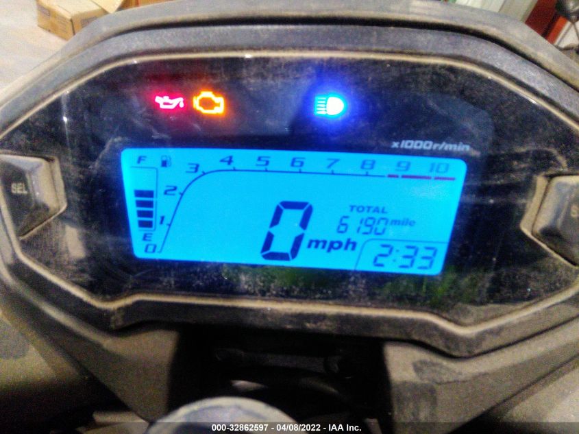 2015 HONDA CB500 F MLHPC4563F5200468