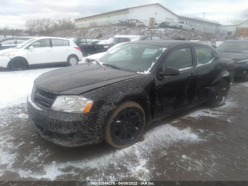 2013 DODGE AVENGER SE 1C3CDZAB0DN756754