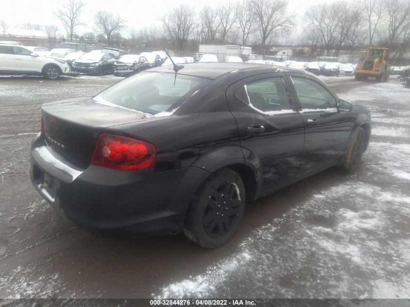 2013 DODGE AVENGER SE 1C3CDZAB0DN756754