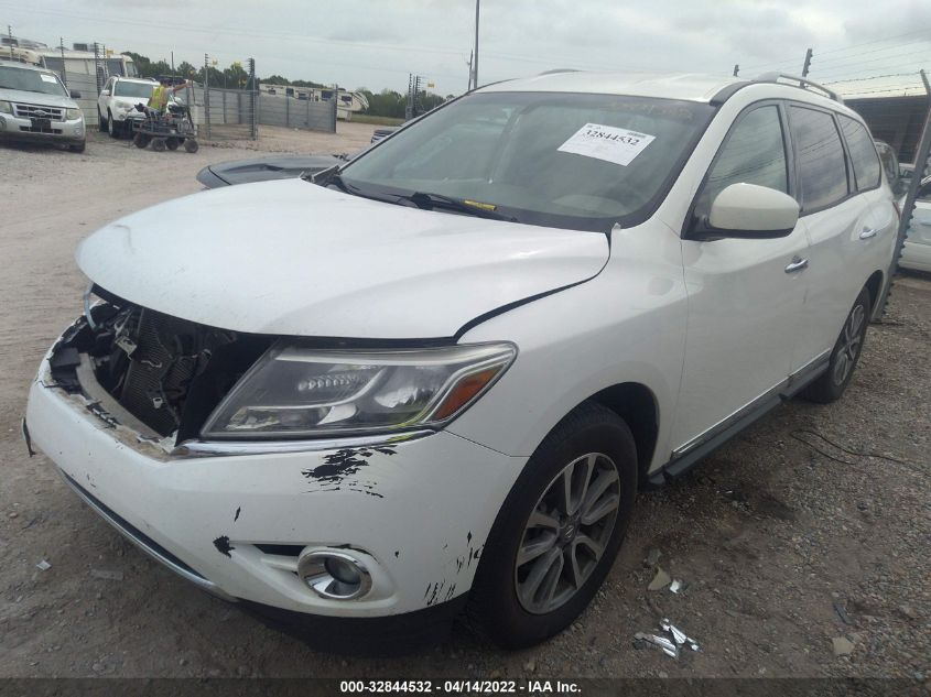 2014 NISSAN PATHFINDER SL 5N1AR2MM9EC610838