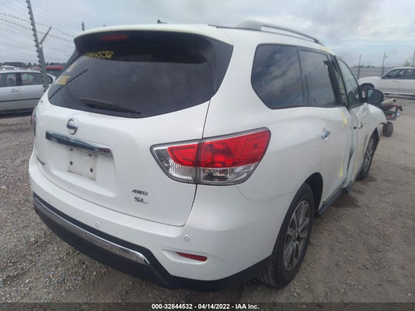 2014 NISSAN PATHFINDER SL 5N1AR2MM9EC610838