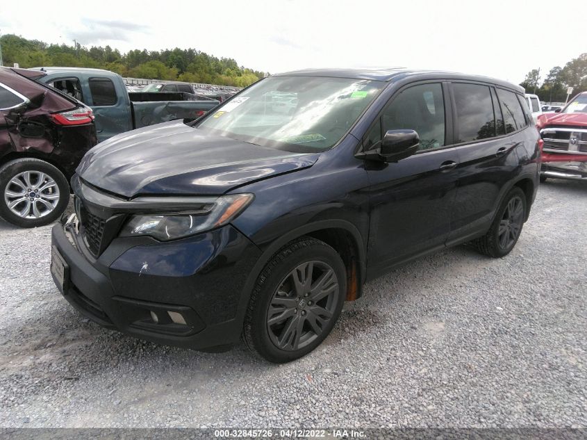 2020 HONDA PASSPORT EX-L 5FNYF7H54LB000163