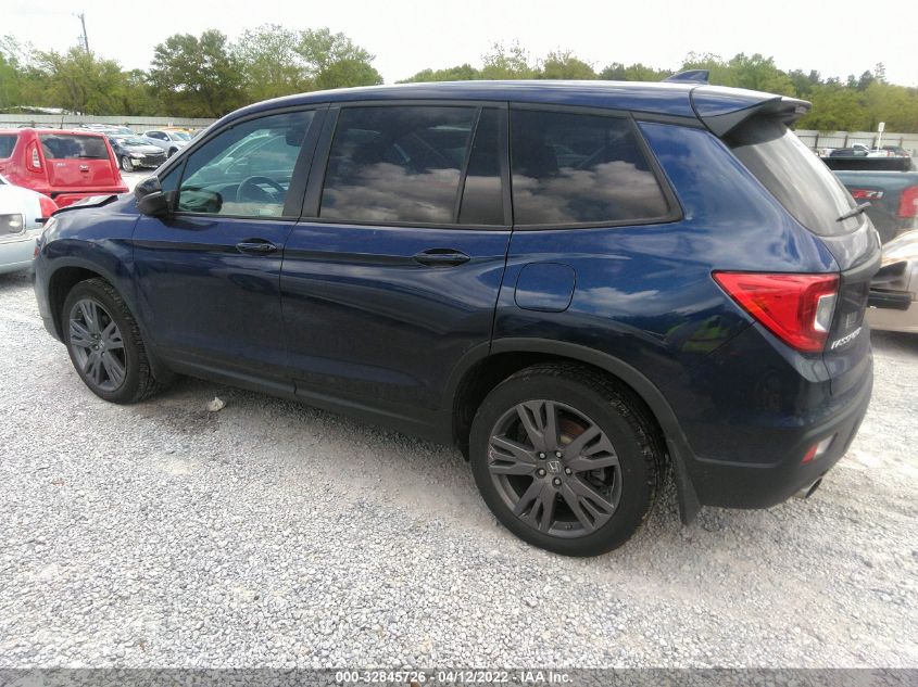 2020 HONDA PASSPORT EX-L 5FNYF7H54LB000163