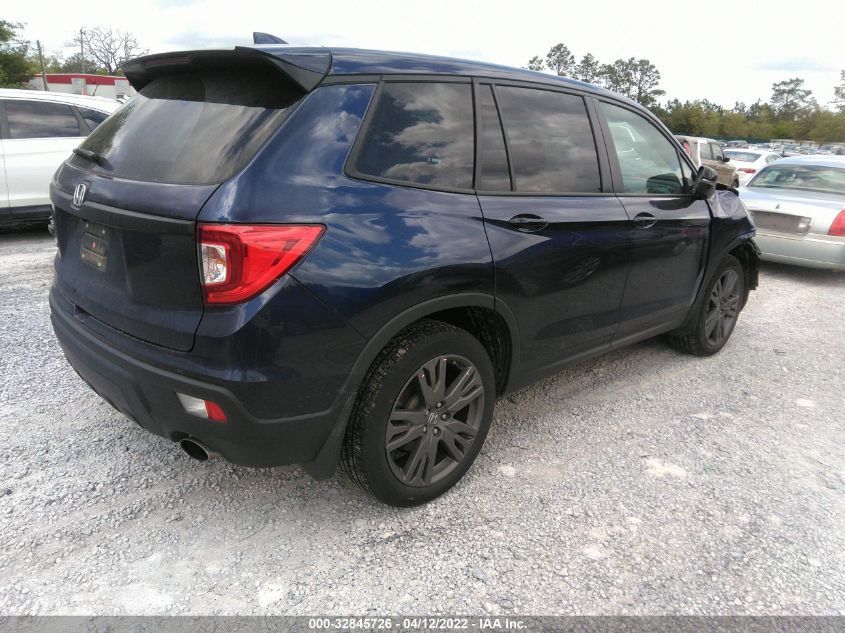 2020 HONDA PASSPORT EX-L 5FNYF7H54LB000163