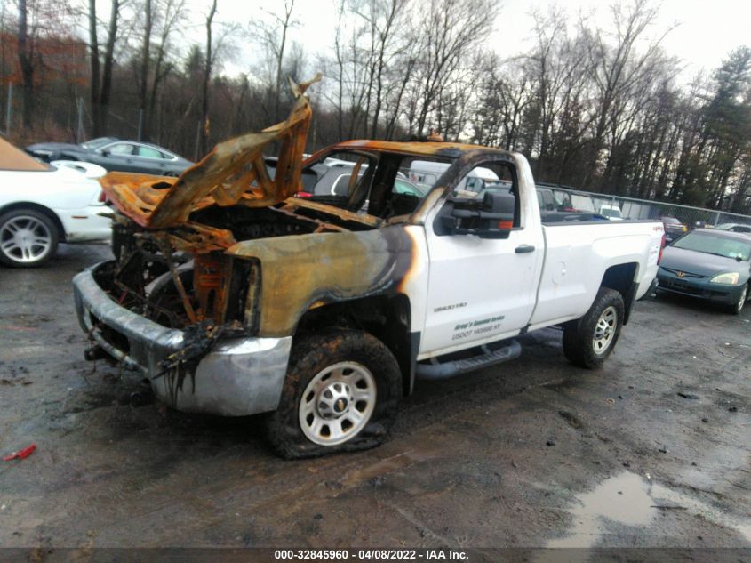 2016 CHEVROLET SILVERADO 3500HD WORK TRUCK 1GC0KYEG8GZ153813