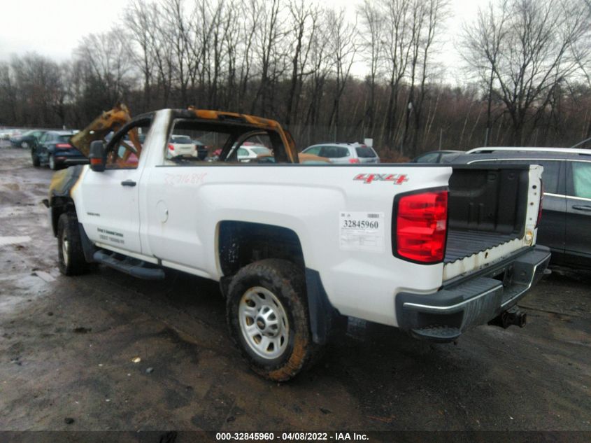 2016 CHEVROLET SILVERADO 3500HD WORK TRUCK 1GC0KYEG8GZ153813