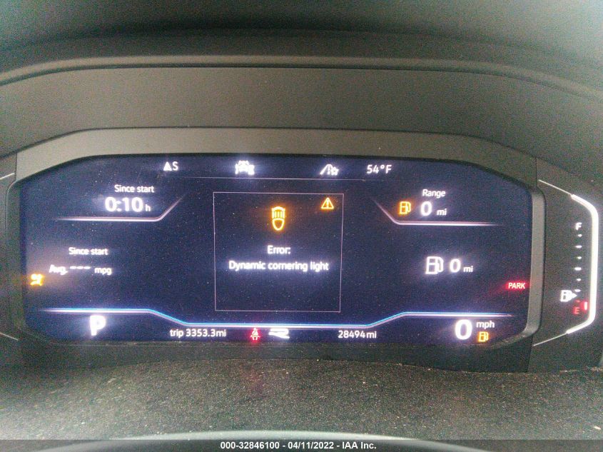 2020 VOLKSWAGEN ATLAS CROSS SPORT 3.6L V6 SEL PREMIUM 1V2TE2CA3LC217266