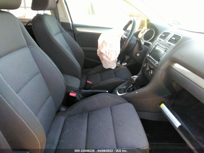 2013 VOLKSWAGEN GOLF W/CONV & SUNROOF WVWDA7AJ4DW022858