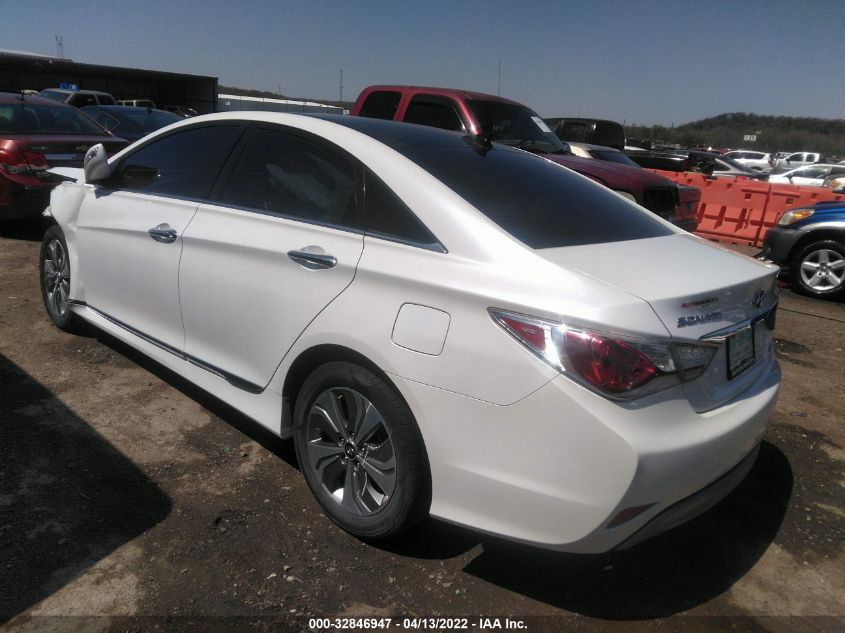 2015 HYUNDAI SONATA HYBRID LIMITED KMHEC4A47FA129146