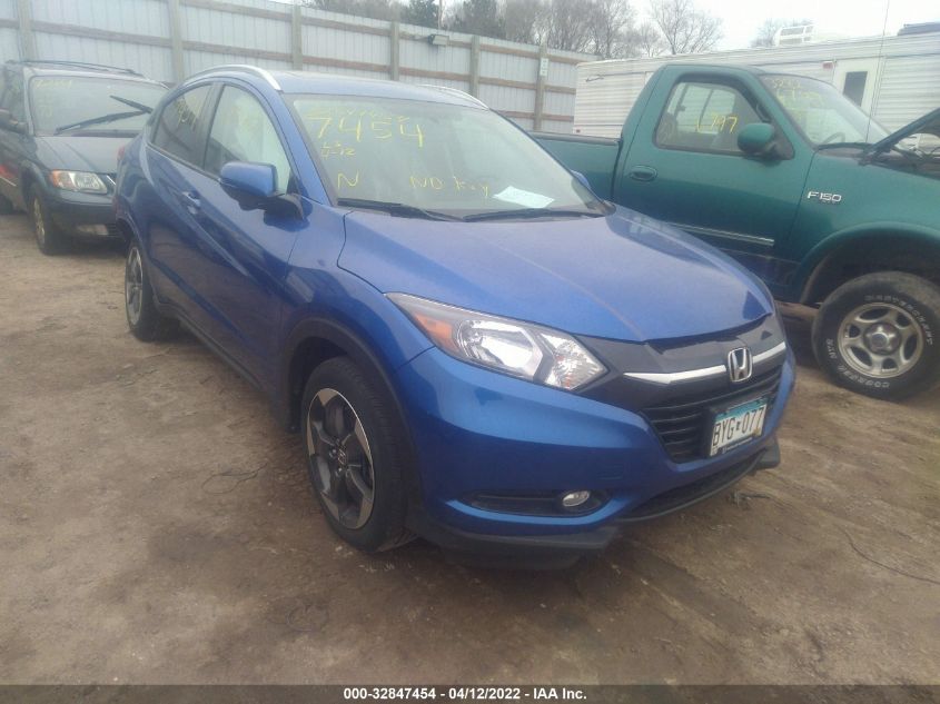 2018 HONDA HR-V EX-L NAVI 3CZRU6H71JM731514