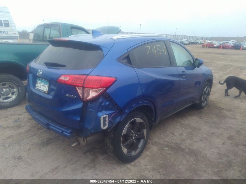 2018 HONDA HR-V EX-L NAVI 3CZRU6H71JM731514