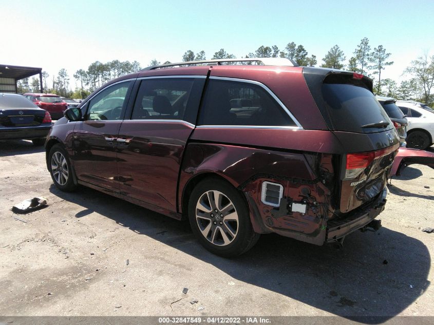 2016 HONDA ODYSSEY TOURING 5FNRL5H93GB038218