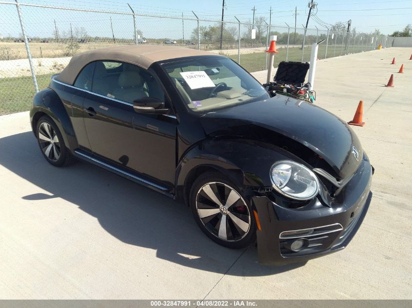 2013 VOLKSWAGEN BEETLE CONVERTIBLE 2.0T 3VW7T7AT9DM820844