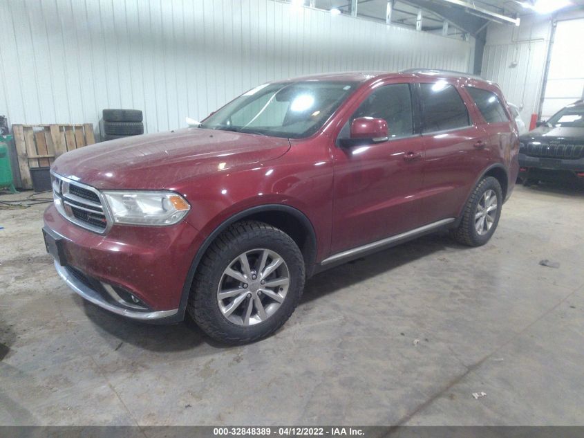 2014 DODGE DURANGO LIMITED 1C4RDJDG9EC455878