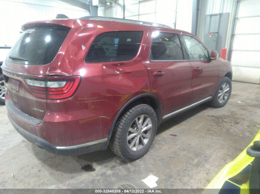 2014 DODGE DURANGO LIMITED 1C4RDJDG9EC455878