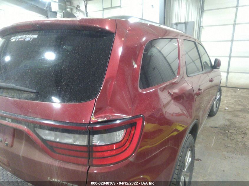 2014 DODGE DURANGO LIMITED 1C4RDJDG9EC455878