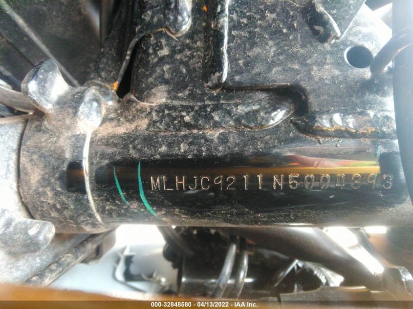 2022 HONDA GROM 125 MLHJC9211N5004393
