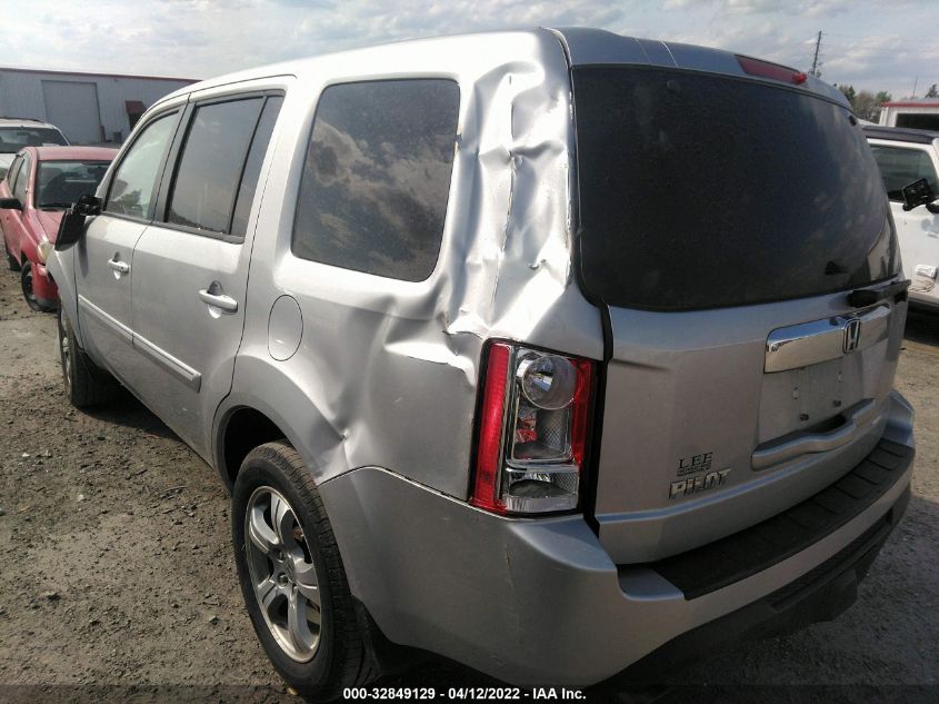 2015 HONDA PILOT EX-L 5FNYF3H57FB019786