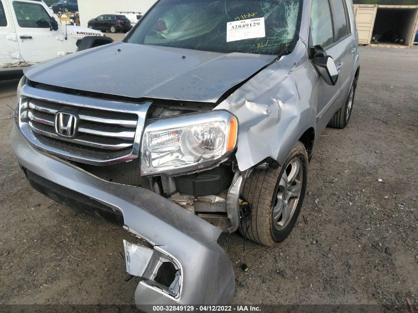 2015 HONDA PILOT EX-L 5FNYF3H57FB019786
