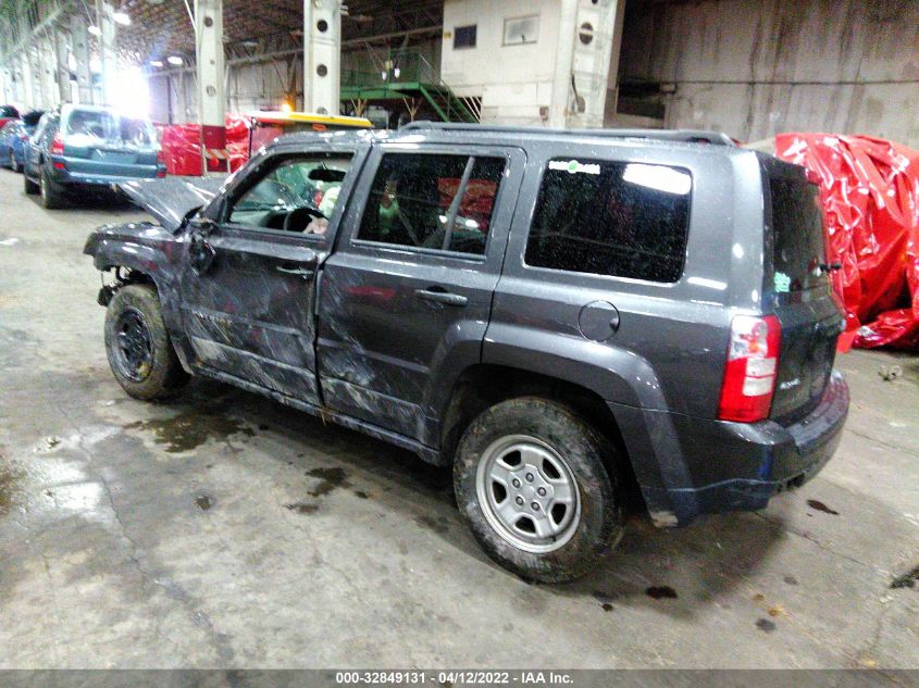 2017 JEEP PATRIOT SPORT 1C4NJRBB1HD179403