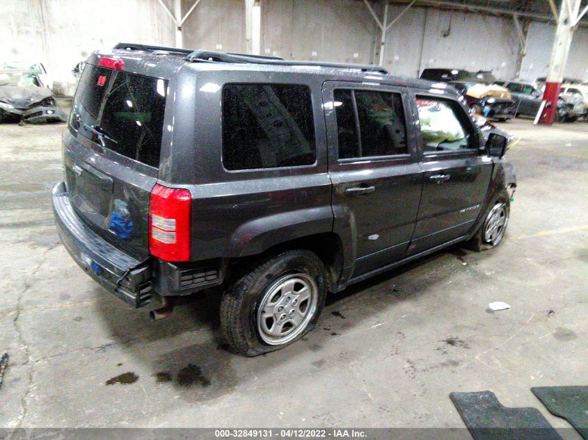 2017 JEEP PATRIOT SPORT 1C4NJRBB1HD179403