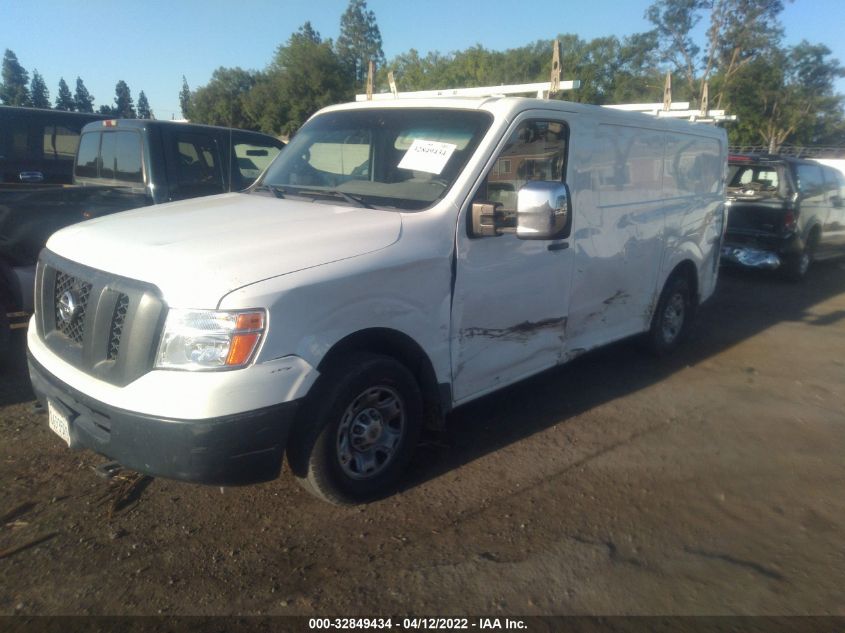 2013 NISSAN NV 2500/3500 1N6AF0KY9DN107964