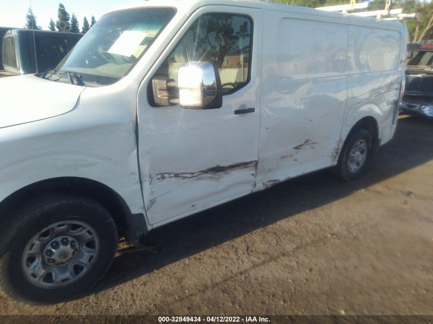 2013 NISSAN NV 2500/3500 1N6AF0KY9DN107964