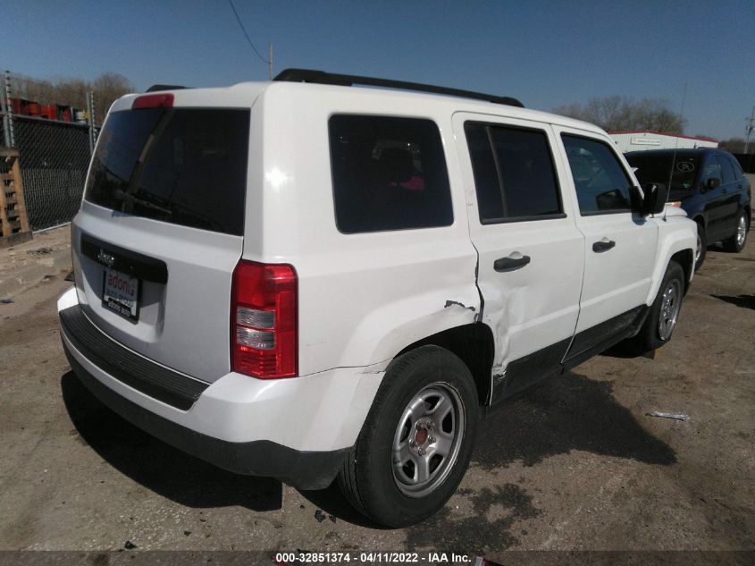 2014 JEEP PATRIOT SPORT 1C4NJPBB9ED927394