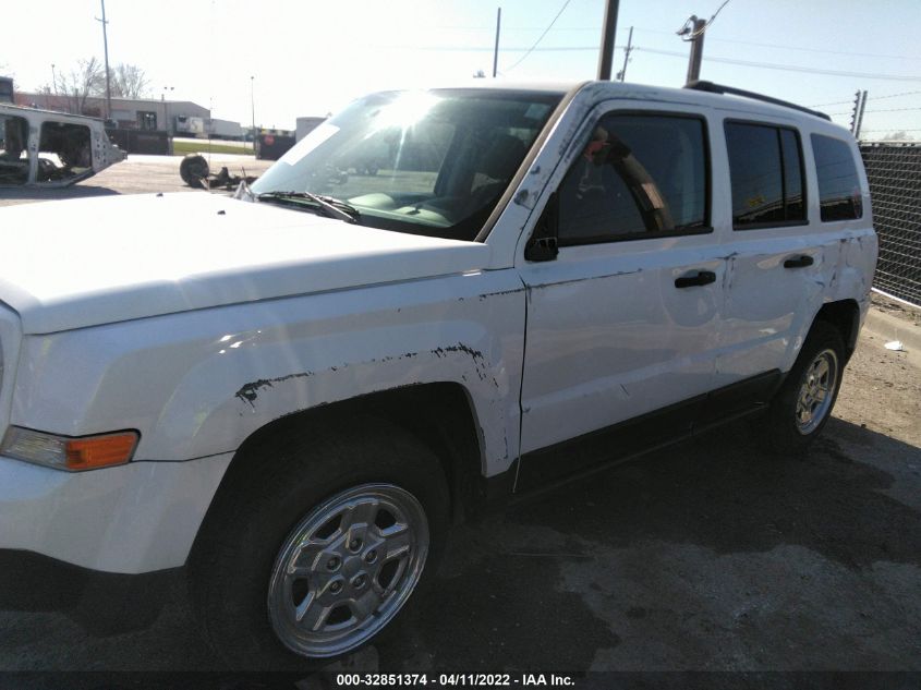2014 JEEP PATRIOT SPORT 1C4NJPBB9ED927394