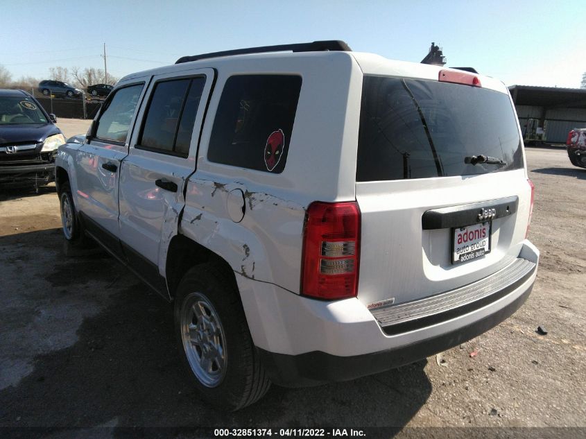 2014 JEEP PATRIOT SPORT 1C4NJPBB9ED927394