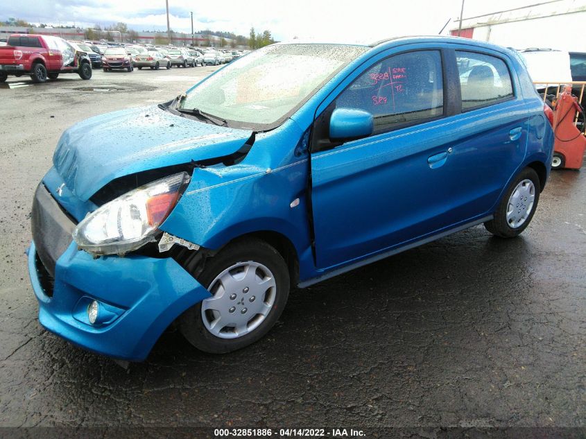 2015 MITSUBISHI MIRAGE DE/RF ML32A3HJ7FH014351