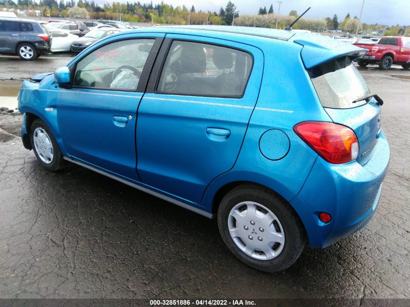 2015 MITSUBISHI MIRAGE DE/RF ML32A3HJ7FH014351