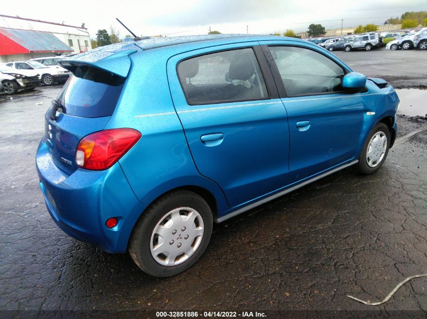 2015 MITSUBISHI MIRAGE DE/RF ML32A3HJ7FH014351