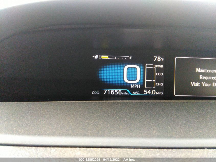 2017 TOYOTA PRIUS TWO/TWO ECO/THREE JTDKARFU6H3531444