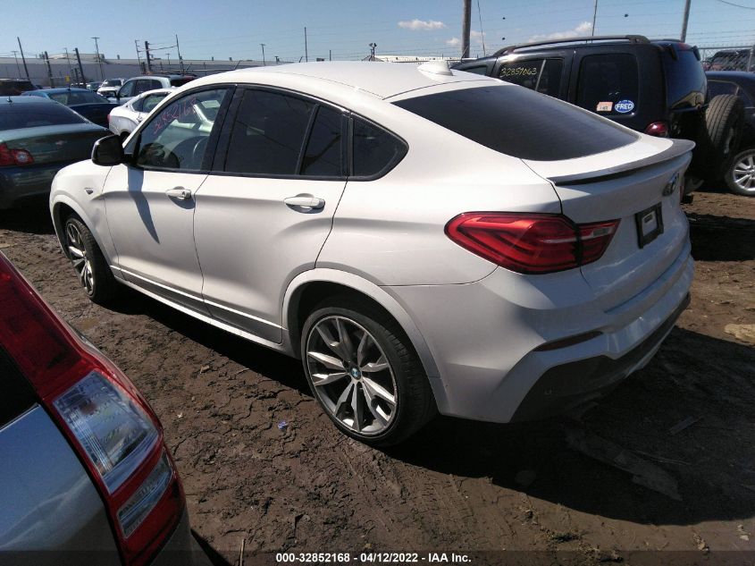 2017 BMW X4 M40I 5UXXW7C35H0U26773