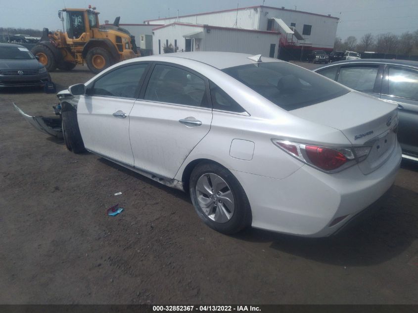 2014 HYUNDAI SONATA HYBRID KMHEC4A41EA117590