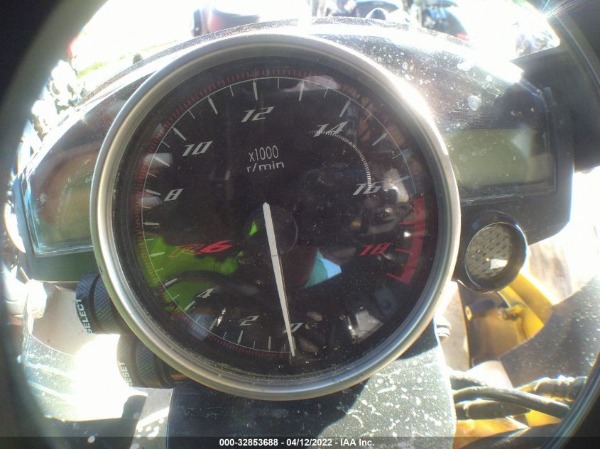 2008 YAMAHA YZFR6 JYARJ16E98A009777