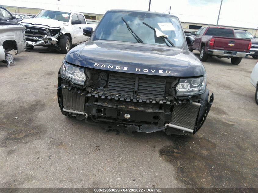 2017 LAND ROVER RANGE ROVER HSE SALGS2FV7HA371579