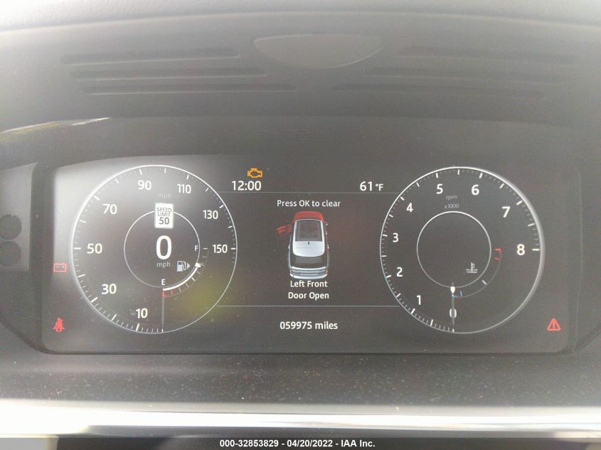 2017 LAND ROVER RANGE ROVER HSE SALGS2FV7HA371579