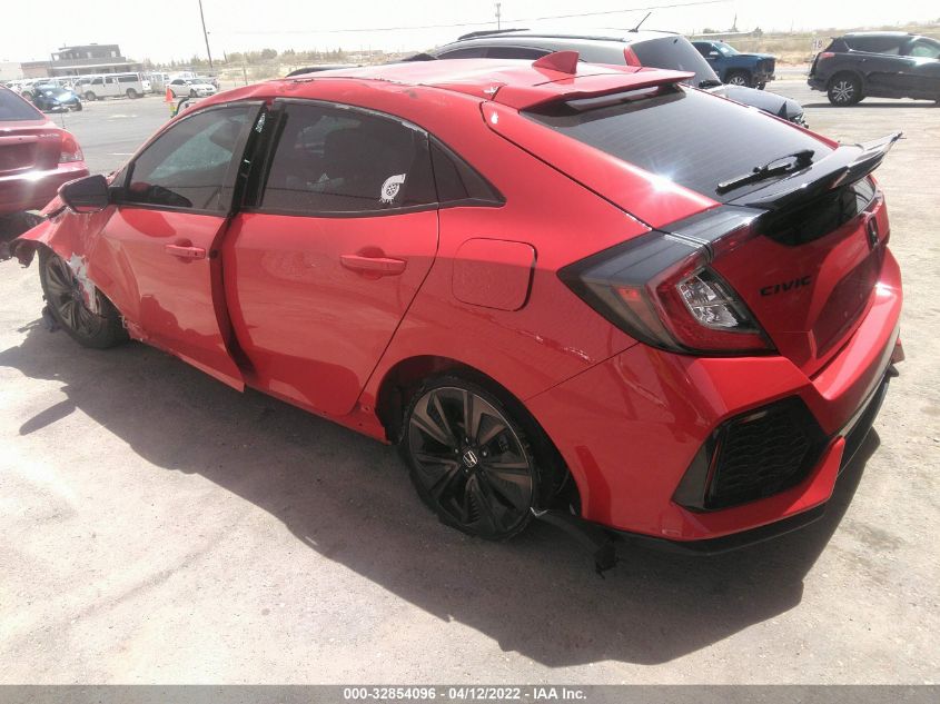 2019 HONDA CIVIC HATCHBACK EX SHHFK7H63KU227160